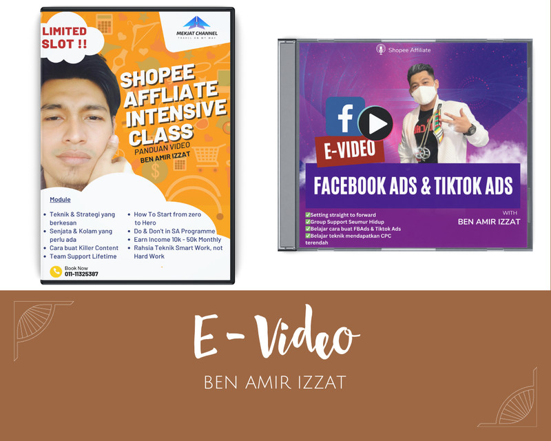 Shopee Affiliate Intensive Class & Facebook Ads Masterclass